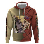 Thomas Andre Solo Leveling Hoodie with Titan Form and Powerful Combat Pose Design