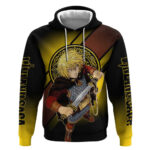 Thorfinn Norse Avenger Hoodie Viking Manga Illustration Style