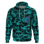 Three 6 Mafia Skull Hoodie Three 6 Mafia