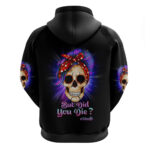 But Did You Die Mom Life Purple Messy Bun Hoodie