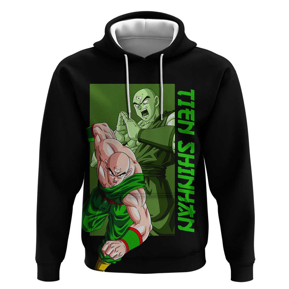 Tien Shinhan - Dragon Ball Z Hoodie Anime Style Tien Shinhan - Dragon Ball Z Hoodie Anime Style