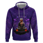 Tiger King Trippy Joe Exotic Astral Meditation Hoodie Trippy Style