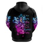 Tiny Fairy Skull Hoodie My Next Life I Want To Be Karma Fairy DT01