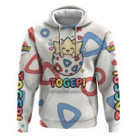 Togepi Hoodie Joyful Eggshell Whimsy Art