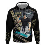 Toji Fushiguro Sorcerer Killer Hoodie Dark Scroll Samurai Ink Style