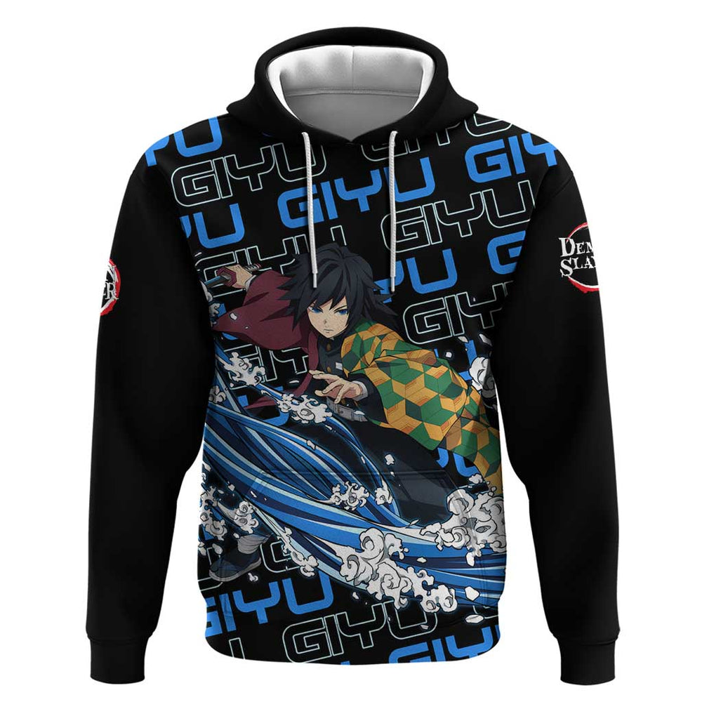 Tomioka Giyu - Demon Slayer Hoodie Anime Japan Style Tomioka Giyu - Demon Slayer Hoodie Anime Japan Style