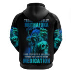 Tread Carefully Skull Hoodie