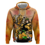 Trippy Dio V1 Jojos Bizarre Adventure Hoodie Trippy Style