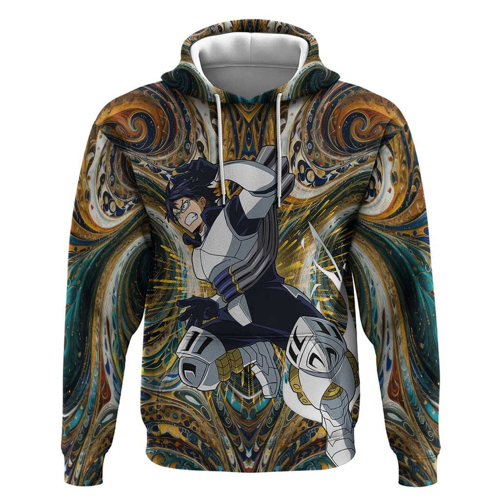 Trippy Engine Ida Tenya My Hero Academia Hoodie Trippy Style Trippy Engine Ida Tenya My Hero Academia Hoodie Trippy Style