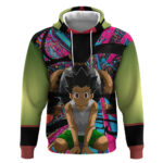 Trippy Gon Freecss Hunter X Hunter Hoodie Trippy Mix Anime Style