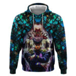 Trippy Josuke Shining Diamond Jojos Bizarre Adventure Hoodie Anime Mix Abstracs Style