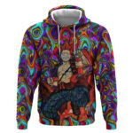 Trippy Kirishima Red Riot My Hero Academia Hoodie Trippy Mix Anime Style