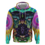 Trippy Meditating Shigeo Kageyama Mob Psycho 100 Hoodie Trippy Mix Anime Style
