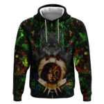 Trippy Princess Mononoke Studio Ghibli Hoodie Trippy Style