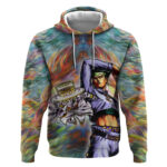 Trippy Rohan Kishibe Heavens Door Jojos Bizarre Hoodie Trippy Style