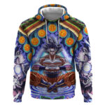 Trippy Ultra Instinct Goku Dragon Ball Z Hoodie Anime Trippy Style