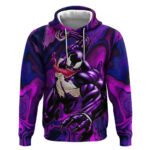 Trippy Venom Hoodie Comic Mix Galaxy Trippy Style