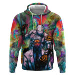 Trippy Yoshikage Kira Deadly Queen Jojos Bizarre Adventure Hoodie Trippy Style