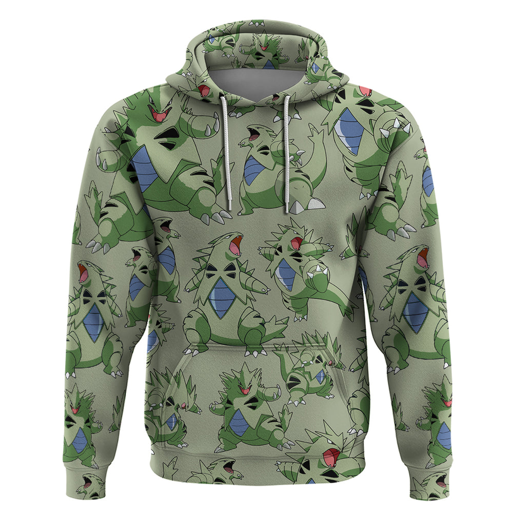 Tyranitar Pattern Style Hoodie Tyranitar Pattern Style Hoodie