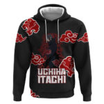 Uchiha Itachi Naruto Hoodie Akatsuki Cloud Anime Shadow Style