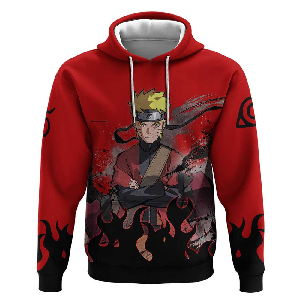 Uzumaki Sage - Naruto Hoodie Anime Style Uzumaki Sage - Naruto Hoodie Anime Style