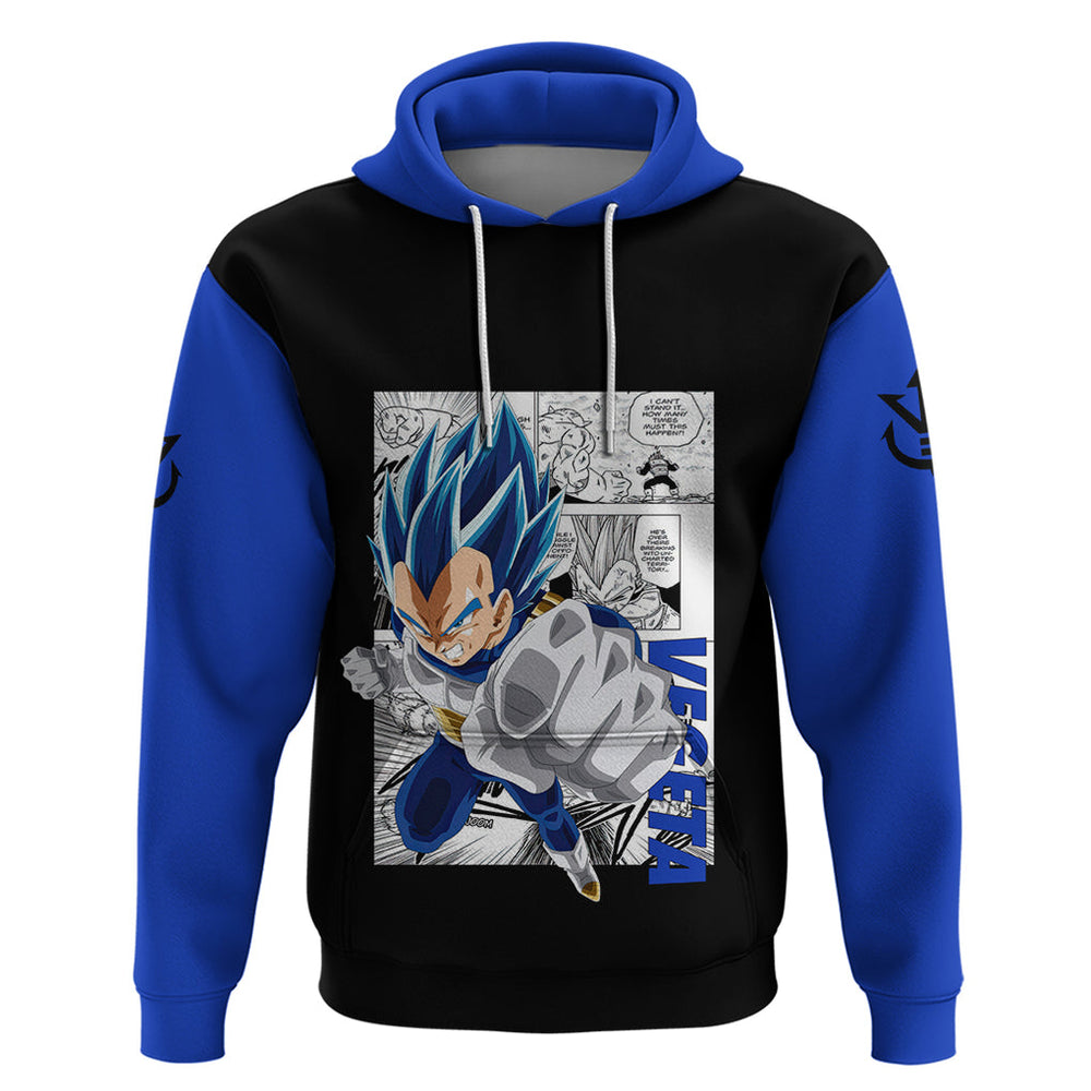 Vegeta Blue - Anime Manga Hoodie Vegeta Blue - Anime Manga Hoodie