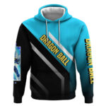 Vegeta Dragon Ball Hoodie with Saiyan Armor and Fierce Battle Pose Design