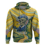 Vincent Van Gogh Skull Hoodie