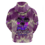 Violet Jeep Tie Dye Hoodie Im A Flip Flops Jeep And Ocean Kinda Girl Ver.02