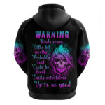 Warning Kinda Crazy Skull Hoodie