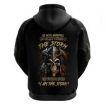 Warrior Skull Hoodie The Warrior Replies Iam The Storm DT01