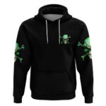 When I Was Born Mad Skull Hoodie