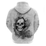 White Jeep Skull Hoodie I Do What I Want