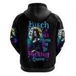Witch Skull Hoodie Bitch I'm Not A Princess I'm The Fucking Queen DT01