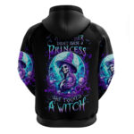 Witch Skull Hoodie My Mother Didn't Raise A Princess She Trained A Witch DT01