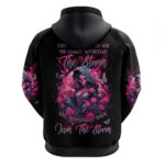 Witch Skull Hoodie They Whispered To Her You Cannot Withstand The Storm DT01
