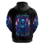 Witch Skull Hoodie Wake Up Beasuty I't Time To Beast DT01