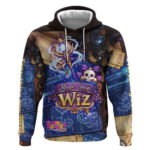 Wiz Magic Shop Hoodie Alchemical Fantasy Blueprint Style
