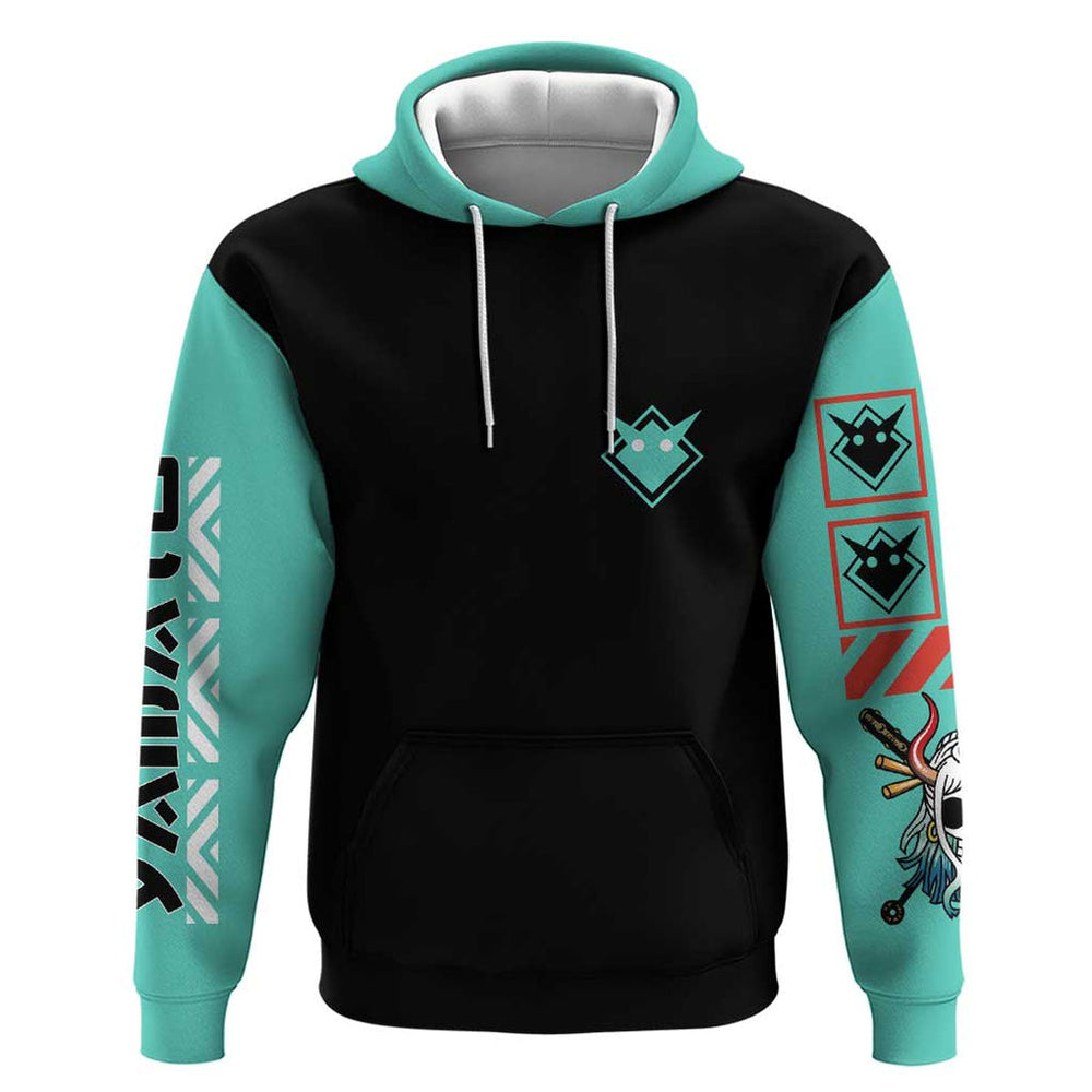Yamato V3 One Piece Hoodie Abtract Style Yamato V3 One Piece Hoodie Abtract Style