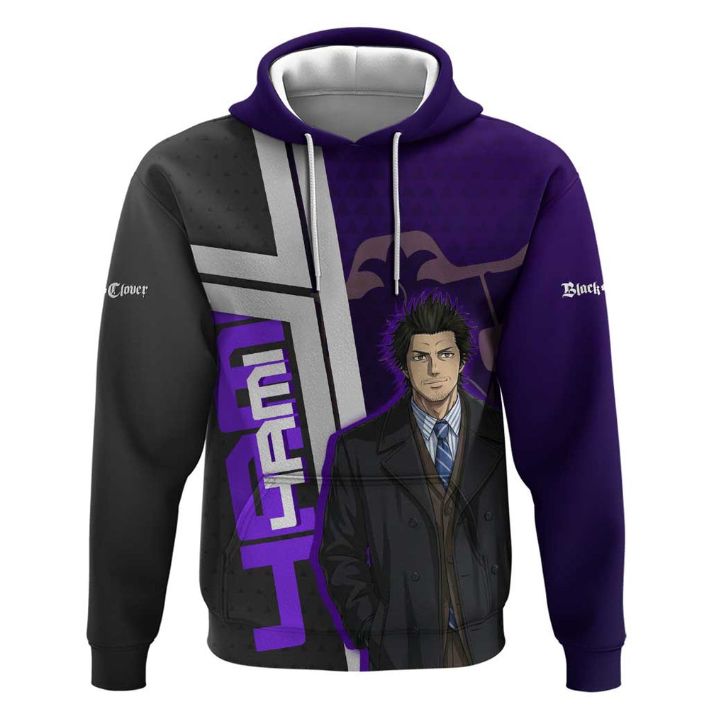 Yami Sukehiro Hoodie Dark Anime Graphic Style Yami Sukehiro Hoodie Dark Anime Graphic Style