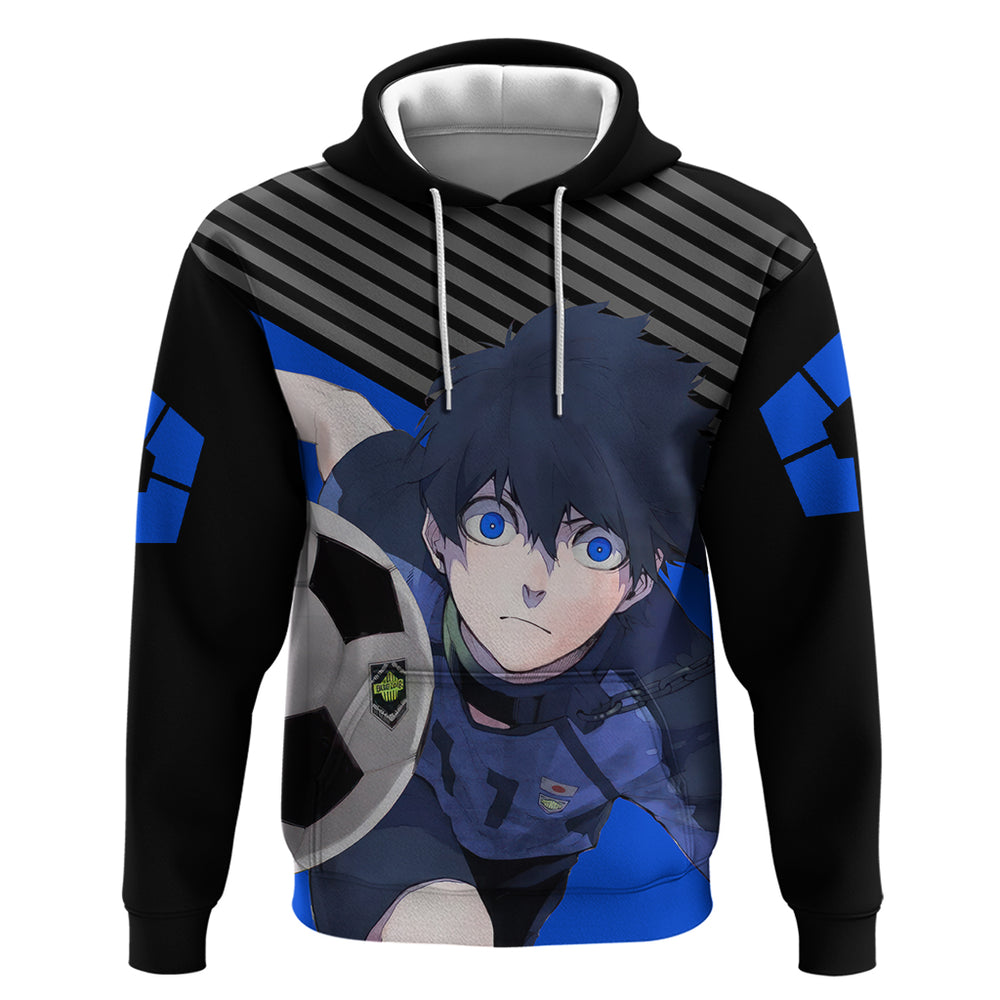 Yoichi Isagi Blue Lock Hoodie Anime Style Yoichi Isagi Blue Lock Hoodie Anime Style