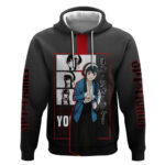 Yor Forger Spy x Family Hoodie with Assassin Pose and Elegant Stealth Design