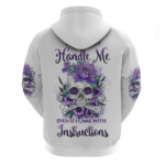 You Couldn't Handle Me Skul Hoodie
