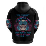 You Couldn't Handle Me Triangle Skull Hoodie
