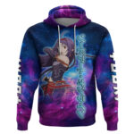 Yuuki Hoodie Sword Art Galaxy Style