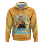Zenitsu Agatsuma Demon Slayer Hoodie Thunder Spark Anime Tri-Pattern Style