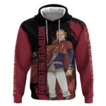Crimson Lion Fuegoleon Vermillion Hoodie Black Clover