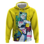 Cyberpunk Rebecca Hoodie Anime Style