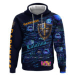 Darkness Lalatina Hoodie Retro Anime RPG Interface Style