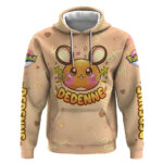 Dedenne Hoodie Sweet Electric Berry Pop Art